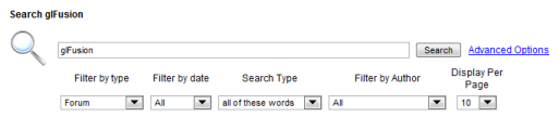 Advanced Search Form